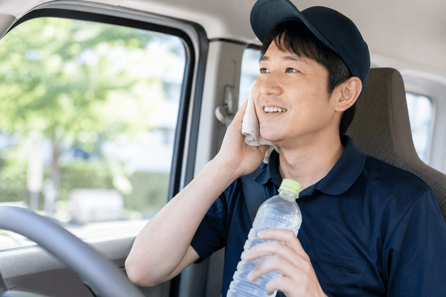 軽貨物ドライバーの夏バテ予防術のイメージ画像